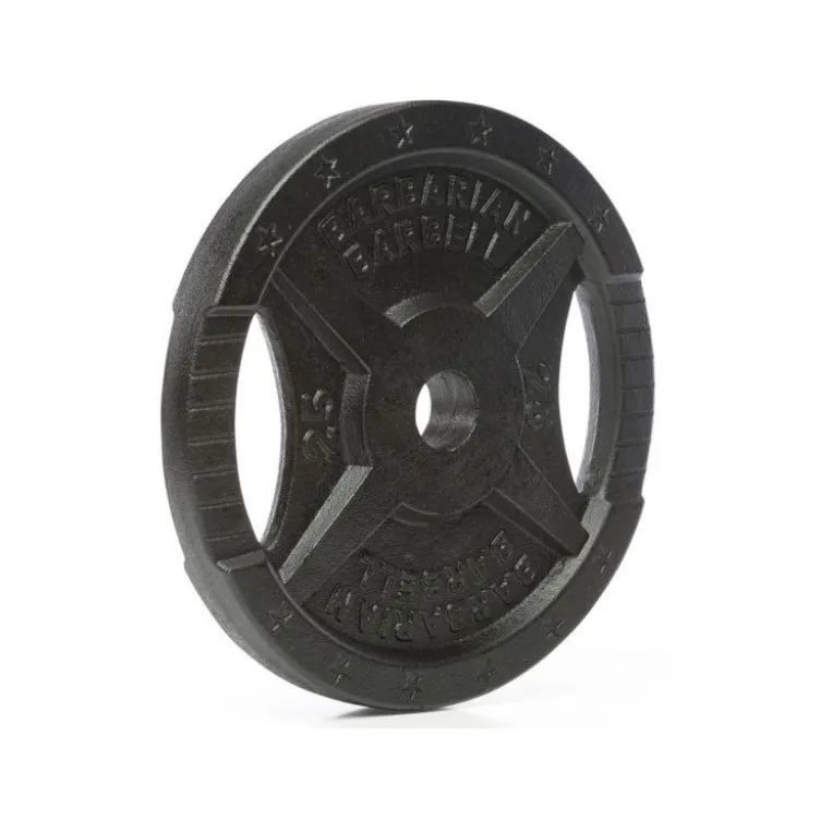 Plaques de fonte olympique 50mm musculation 1,25 à 25 kg