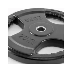 Plaques de poids taille standard avec revêtement caoutchouc 0,5 à 20 kg - Diamètre 30 mm