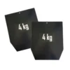 Plaques en acier 4 kg pour gilet lesté de musculation pro