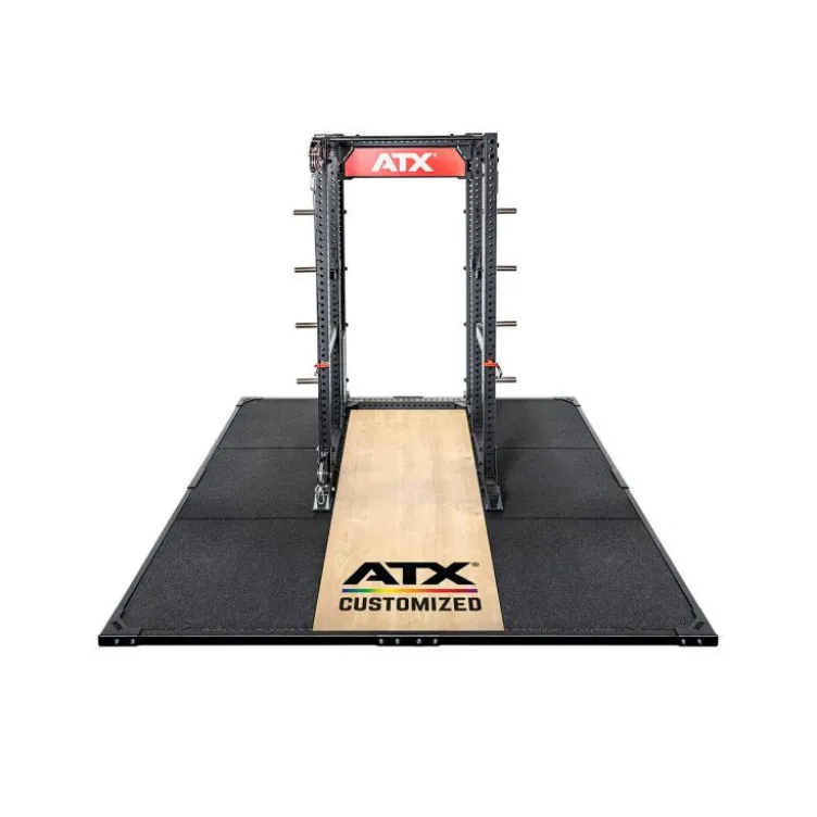 Plateforme ATX de deadlifiting customisable 3x3 mètres de qualité professionnelle