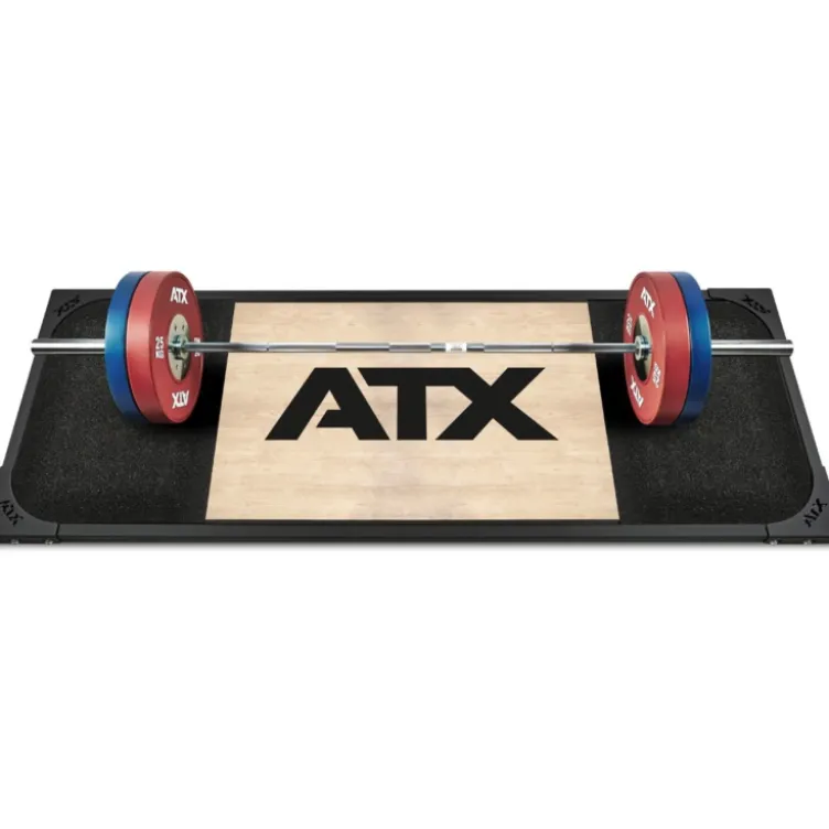 Plateforme de deadlift ATX antidérapante et amortissement des chocs - Capacité jusqu'à 500 kg