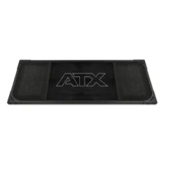 Plateforme de deadlift ATX avec hauteur d'amortissement 5 cm pour entraînement strongman - Granulés de caoutchouc et bois