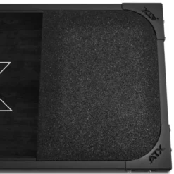 Plateforme de deadlift ATX avec hauteur d'amortissement 5 cm pour entraînement strongman - Granulés de caoutchouc et bois