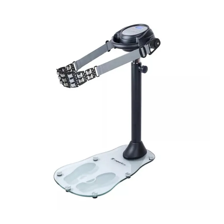Plateforme de massage par vibrations TrimBelt - Appareil avec 4 ceintures pour brûler des graisses