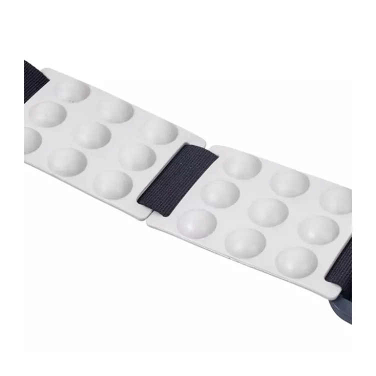 Plateforme de massage par vibrations TrimBelt - Appareil avec 4 ceintures pour brûler des graisses