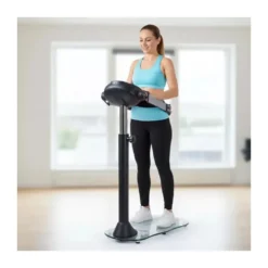 Plateforme de massage par vibrations TrimBelt - Appareil avec 4 ceintures pour brûler des graisses