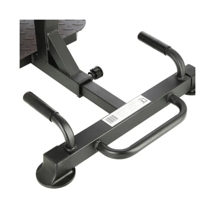 Plateforme de musculation pour l'exercice du sissy squat et pompes - Équipement ajustable
