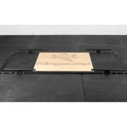 Plateforme de soulevé de terre en bois et caoutchouc 112 cm x 12 cm - Deadilft
