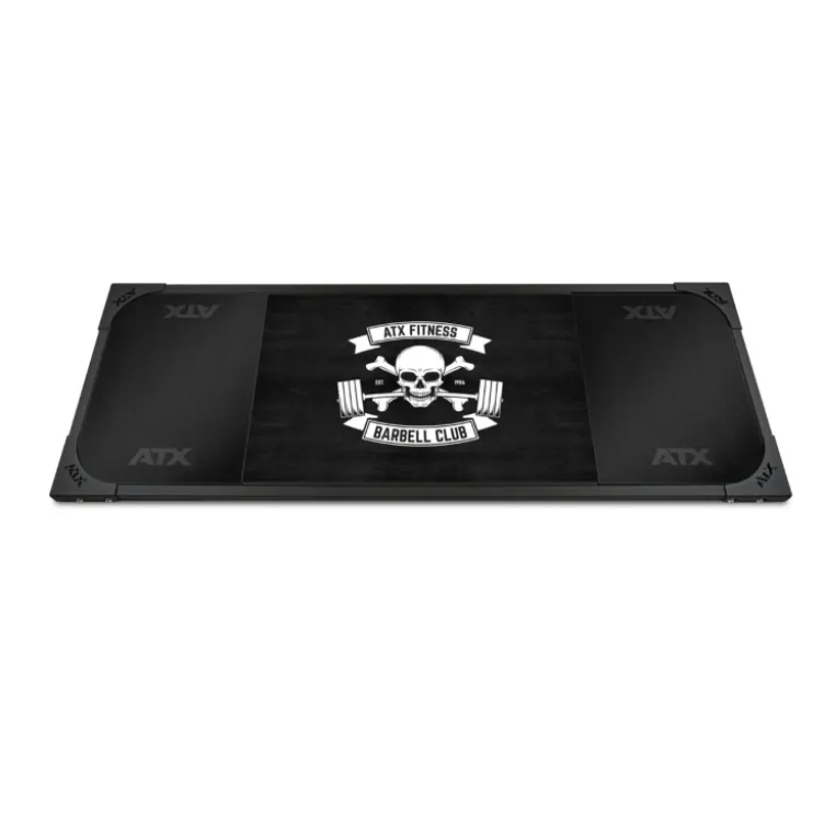 Plateforme d'haltérophilie ATX pour exercices de soulevé de terre avec capacité de charge 500 kg - Powerlifting