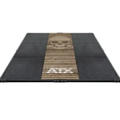 Plateforme d'haltérophilie professionnelle ATX Barbell Club 3x3 mètres