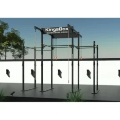 Plate-forme Mighty Kingsbox de crossfit et Hyrox de qualité professionnelle en acier galvanisé- Rig Outdoor
