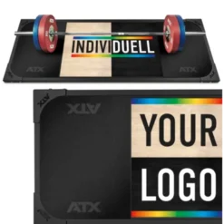 Plateforme professionnelle de soulevé de terre personnalisable avec votre logo
