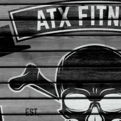Plateforme professionnelle d'haltérophilie ATX Barbell Club absorbante et antidérapante