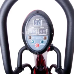 Plateforme verticale Lotos vibrante pour exercices de cardio avec affichage LED - Grandes poignées antidérapantes