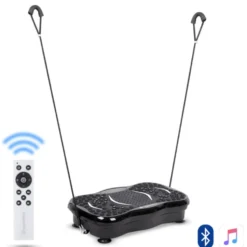 Plateforme vibrante Maviro 99 vitesses de réglages avec poignées et télécommande - Home Gym