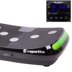 Plateforme à vibrations Julisa multiples avec programmes d'entraînement variés - Surface de massage incurvée