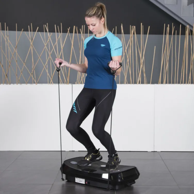 Plateforme à vibrations Julisa multiples avec programmes d'entraînement variés - Surface de massage incurvée