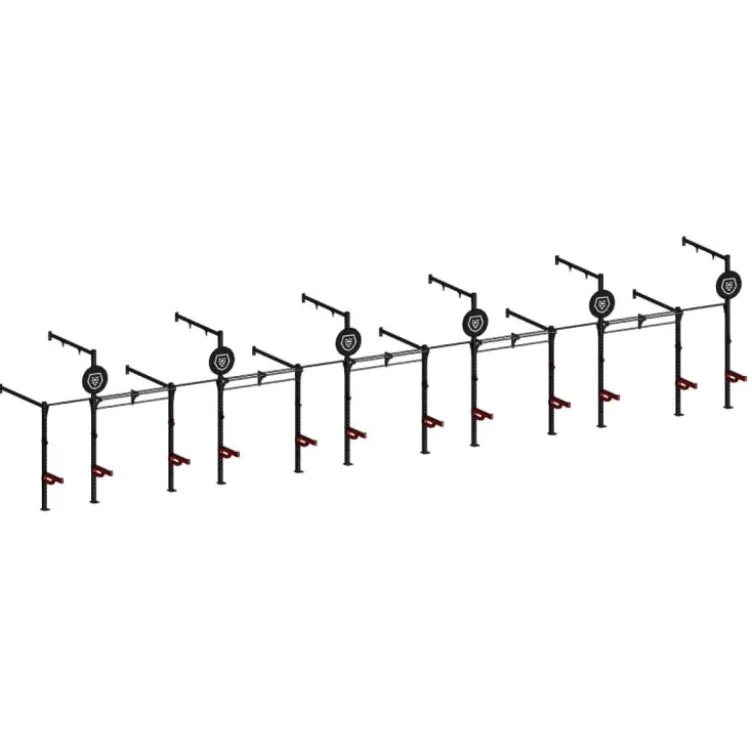 Plateforme Wall RIG de cross-training Titanium Strength 6 modules RIG-T6 avec accessoires inclus - Cross-training