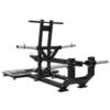 Plate loaded belt squat avec ceinture Titanium Élite Séries à capacité de charge 400 kg - Bandes élastiques incluses EL-PL35