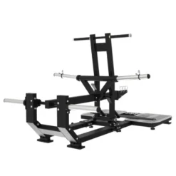 Plate loaded belt squat avec ceinture Titanium Élite Séries à capacité de charge 400 kg - Bandes élastiques incluses EL-PL35