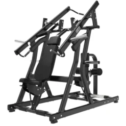 Plate loaded chest press machine dual back pull Titanium Strength Black Séries BS-PL5 - Renforcement du dos et de la poitrine