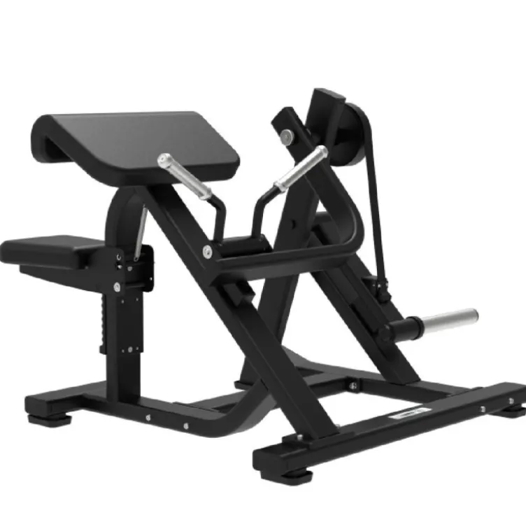 Plate loaded curls biceps machine PRO Titanium Strength Élite Séries pour les bras jusqu'à 200 kg - EL-PL22