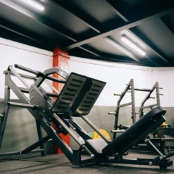 Plate loaded leg press pro Titanium Strength EL-PL2 Élite Séries - Presse à cuisses à charge libre avec capacité de 600 kg
