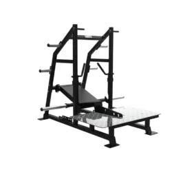 Plate loaded Machine Belt squat capacité 500 kg et plateforme pour les pieds surdimensionnée - Titanium Élite séries EL-PL9