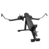 Plate loaded pec fly incliné professionnel avec mouvements convergents