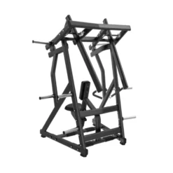 Plate loaded row machine Black Séries pour le dos avec capacité de 200 kg - Trajectoire divergente Titanium BS-PL18