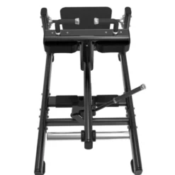 Plate loaded seated calf extension machine Titanium Black Séries pour le renforcement des mollets - BS-PL24