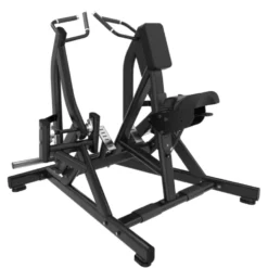 Plate loaded seated rowing machine Titanium Strength Black séries pour les muscles du dos de qualité PRO BS-PL3 - MAX 200 kg