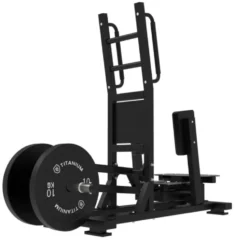 Plate loaded standing abducteur machine Titanium Élite Séries avec capacité de charge 300 kg - Fessiers et jambes EL-PL33