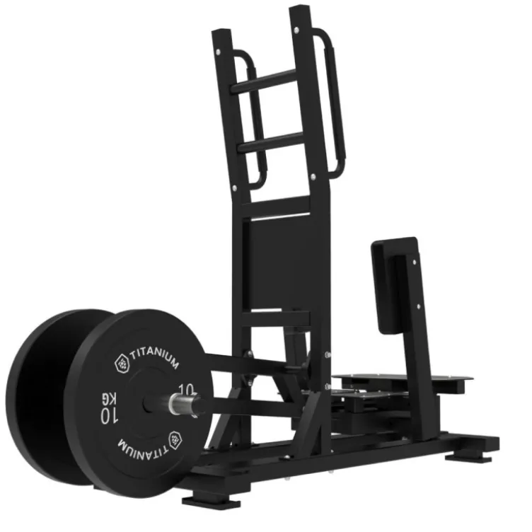 Plate loaded standing abducteur machine Titanium Élite Séries avec capacité de charge 300 kg - Fessiers et jambes EL-PL33