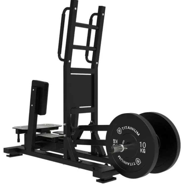 Plate loaded standing abducteur machine Titanium Élite Séries avec capacité de charge 300 kg - Fessiers et jambes EL-PL33