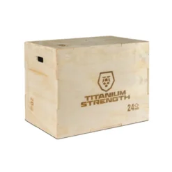 Pliométrie box en bois contreplaqué 18 mm Titanium Strength PWX - 51 x 61 x 76 cm