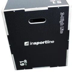 Plyobox en bois avec revêtement antidérapant pour renforcement musculaire - 76 x 61 x 51 cm