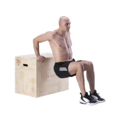 Plyobox professionnelle pour entraînement de crosstraining et Hyrox 3 hauteurs - 76,2 / 60,96 / 50,8 cm