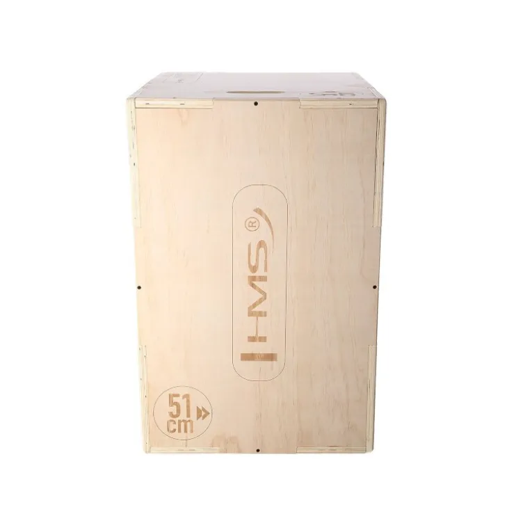 Plyobox professionnelle pour entraînement de crosstraining et Hyrox 3 hauteurs - 76,2 / 60,96 / 50,8 cm