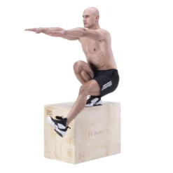 Plyobox professionnelle pour entraînement de crosstraining et Hyrox 3 hauteurs - 76,2 / 60,96 / 50,8 cm