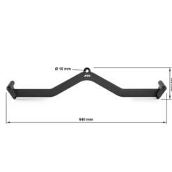 Poignée de tirage ATX Lat Foam Grip 94 cm ergonomique avec préhension extra large