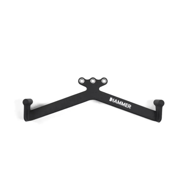 Poignée de tirage 61 cm avec prise intérieure pour une activation complète des muscles du dos