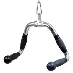 Poignée de tirage large B09 Titanium Strength - Multi-exercice Bar avec 4 prises en caoutchouc