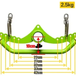 Poignée de tirage support pour exercice de rowing T Bar
