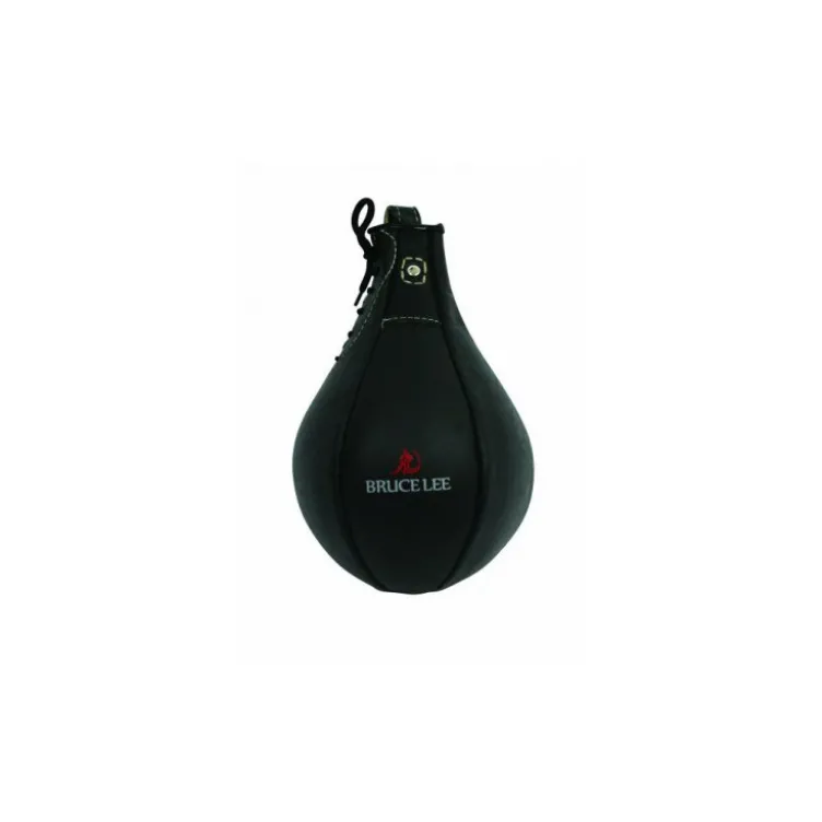 Poire de vitesse en cuir pour entraînement de boxe diamètre 17 cm