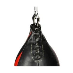 Poire de vitesse speedbag en cuir avec 2 tendeurs