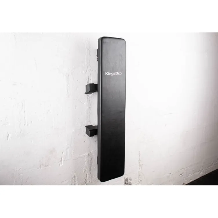 Porte-banc pliable mural pour home-gym haute capacité