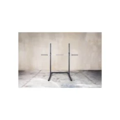 Porte barre de musculation ultra stable pour squat charge 250 kg - Kingsbox