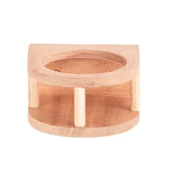 Porte-bouteille en bois pour sauna et hôtel - Accessoire pour centres de remise en forme et espaces bien-être
