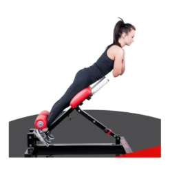 Poste à abdominaux et lombaires - Back extension réglable sur 3 positions pour espaces sportifs professionnels